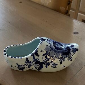 Delft Dutch Shoe Planter